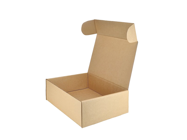 Коробка для елочных игрушек, крафтовая, из гофрокартона, 270x250x78мм