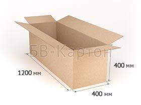 Купить длинные коробки из картона - производство длинной картонной упаковкив Москве